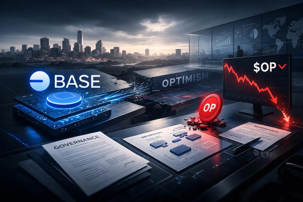 Base sender optimisme til bunden: Overgang til uafhængig stak og $OP-fald