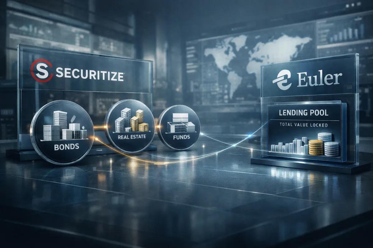 Securitize annoncerer partnerskab med Euler Finance om integration af RWA i decentrale udlån