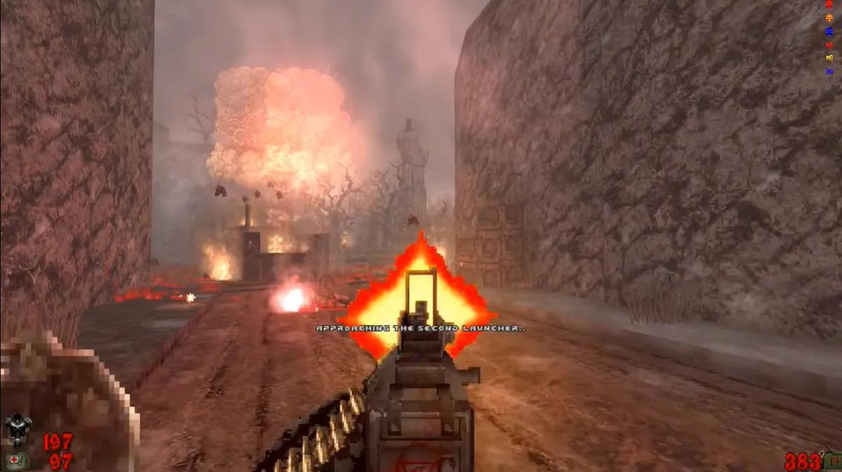 Den knudrede forgænger til et DOOM 2-mod om en ondskabsfuld hellig krig er endelig her