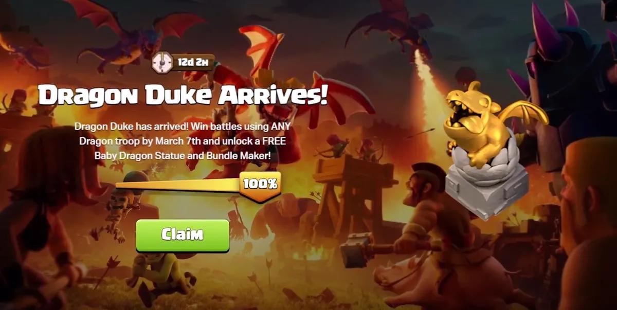 Clash of Clans lancerer Dragon Community-begivenhed i Supercell Store