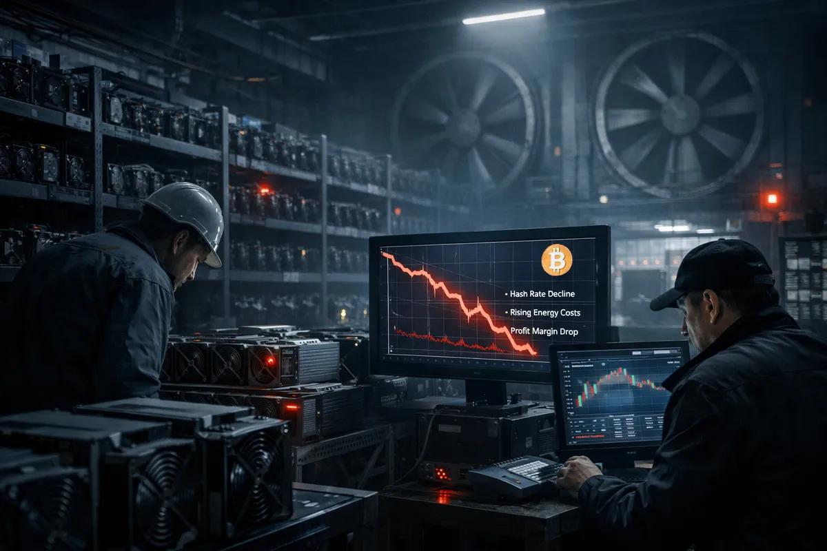 Bitcoin-minere står over for masselukninger midt i en rentabilitetskrise i 2026