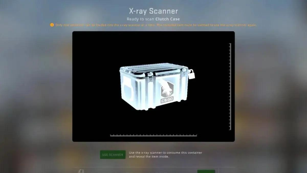 X-Ray Scanner-system til åbning af sager dukker op i Tyskland i Counter-Strike