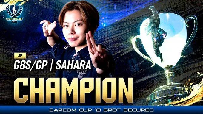 Sahara blev vinder af Capcom Cup 12 og vandt 1 million dollars
