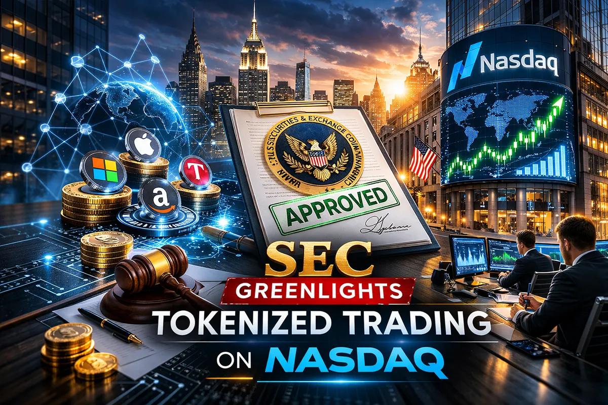 SEC giver grønt lys til tokeniseret handel på NASDAQ
