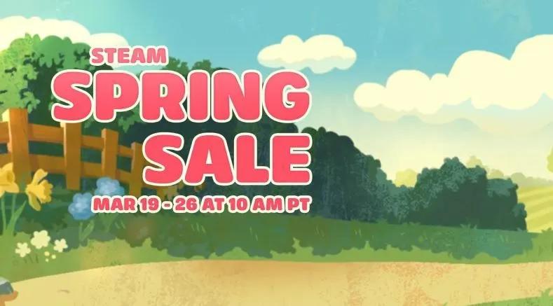 Valve annoncerede det første store udsalg - Steam Spring Sale 2026