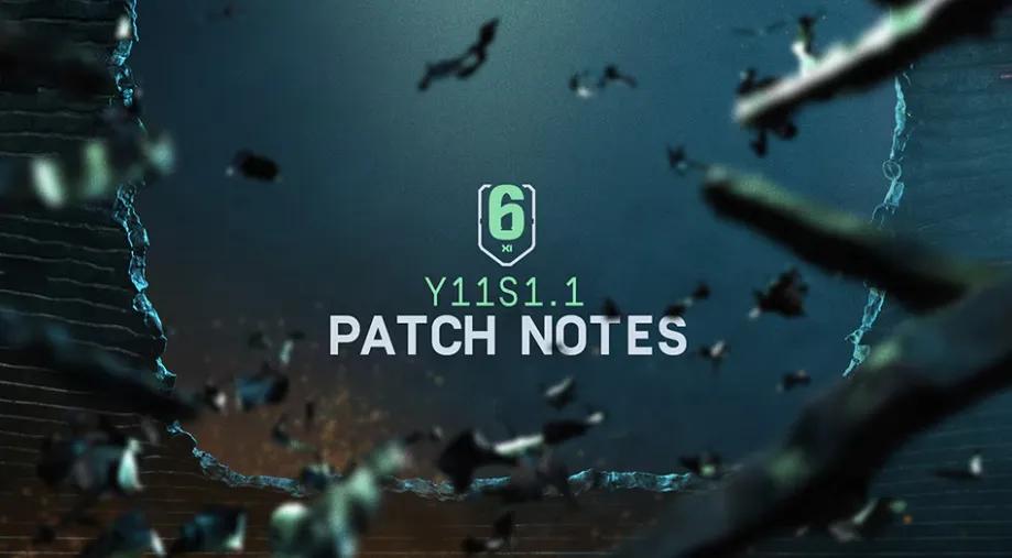 Rainbow Six Siege Y11S1.1-opdateringsnoter