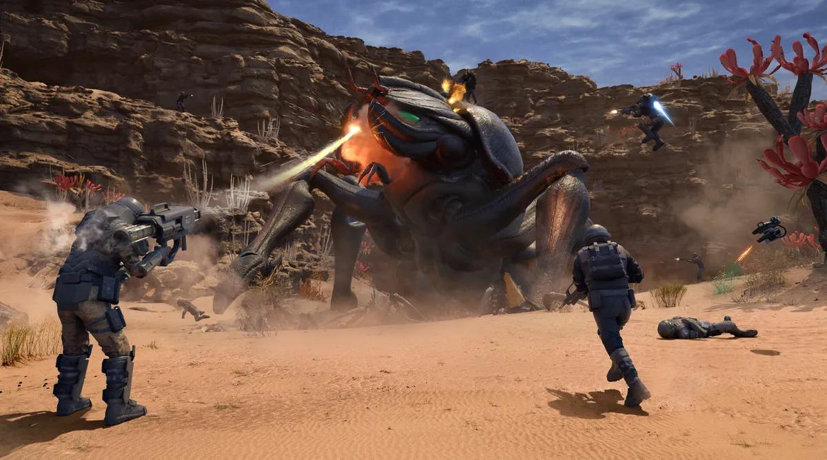 Starship Troopers Extermination Patch 1.10: Marauder Mechs og Ambush Overhauls ankommer
