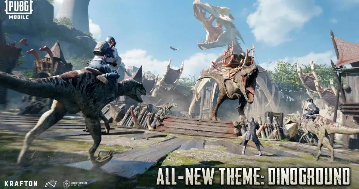 PUBG Mobile 4.4 - Dinoground-tilstand vender tilbage med ridbare dinosaurer