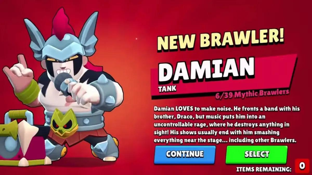 Brawl Stars Damian-begivenhed — Forklaring af drop-rater, gratis oplåsning og belønninger