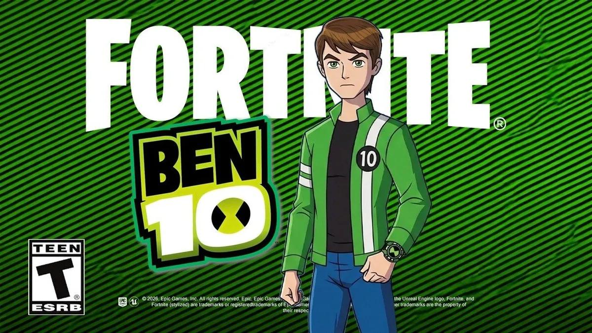 Fortnite x Ben 10 bekræftet — Transformationer kommer denne uge