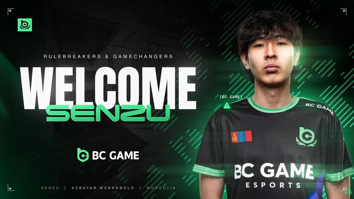 Senzu slutter sig til BC.Game efter kort tid hos Passion UA