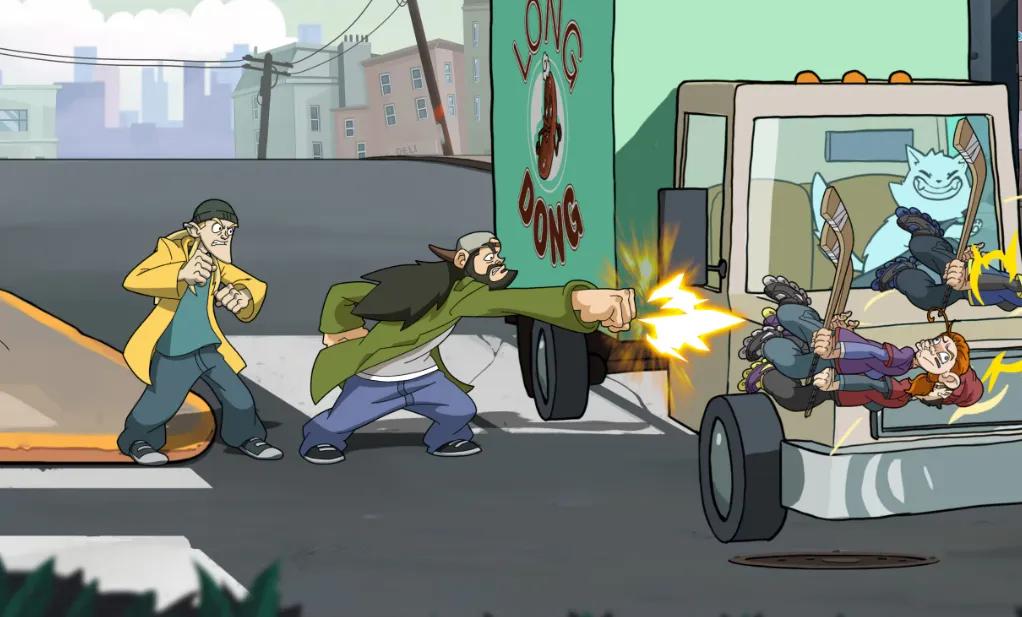 Jay og Silent Bob slår sig vej over udsigten i Askewniverse den 20. april