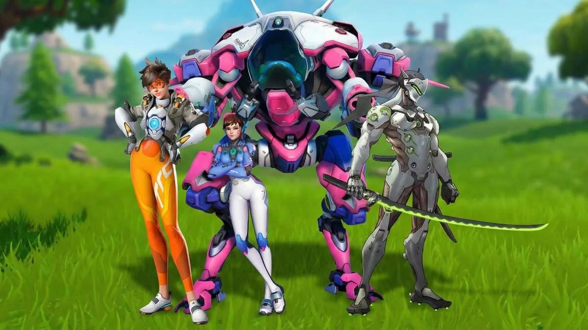 Fortnite x Overwatch Crossover teaset — Klassiske baner kan dukke op på øen