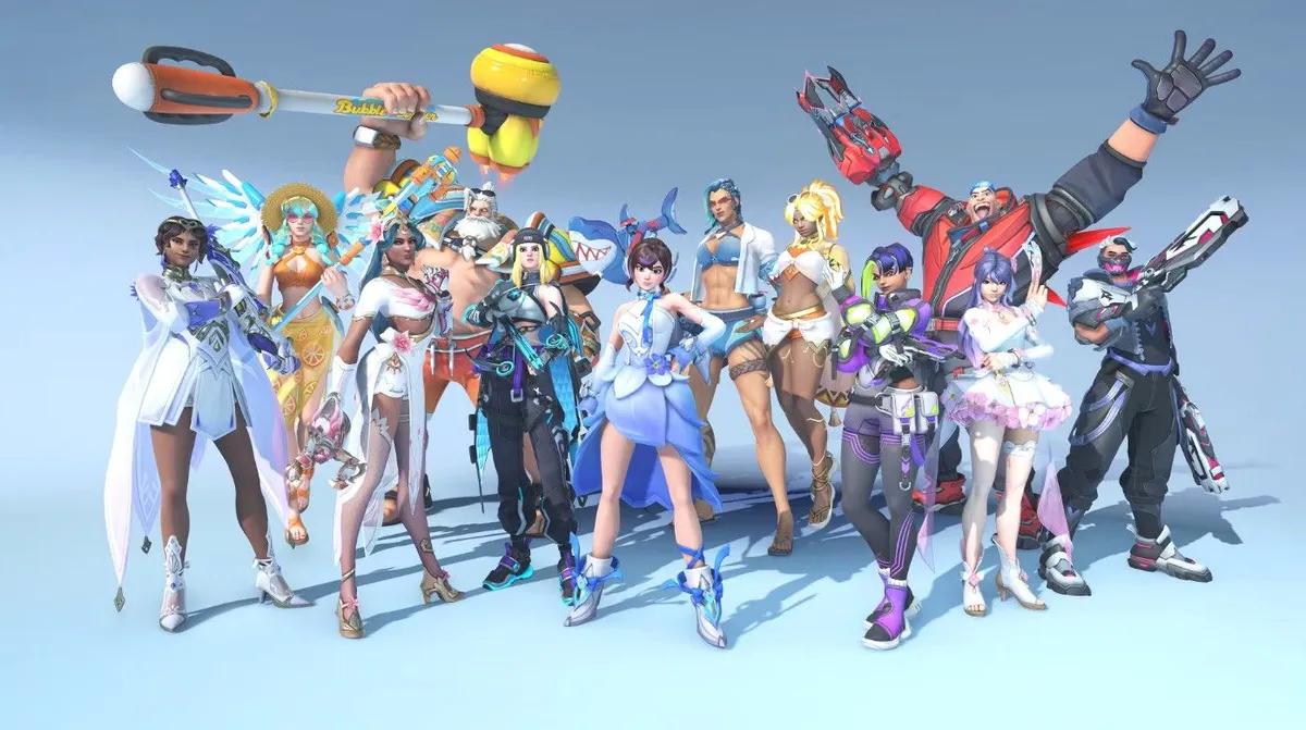 Overwatch-undersøgelse afslører nye hudkoncepter - fra kamphajer til helvedescyklister