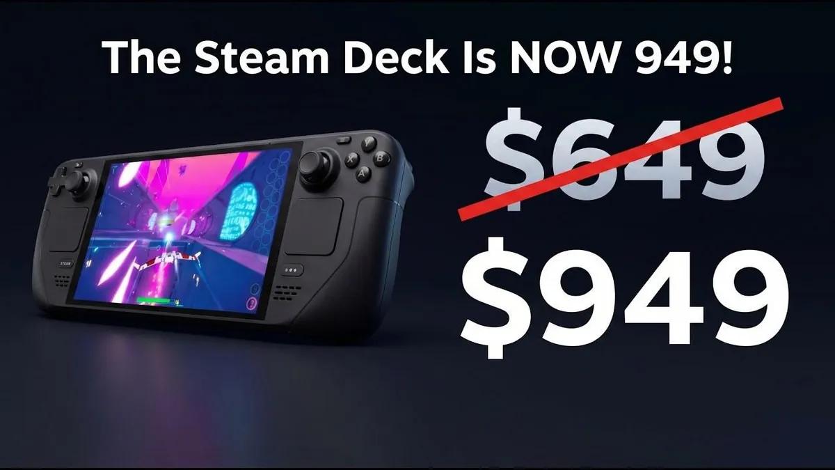 Steam Deck OLED udsolgt på få timer trods prisstigning til $949