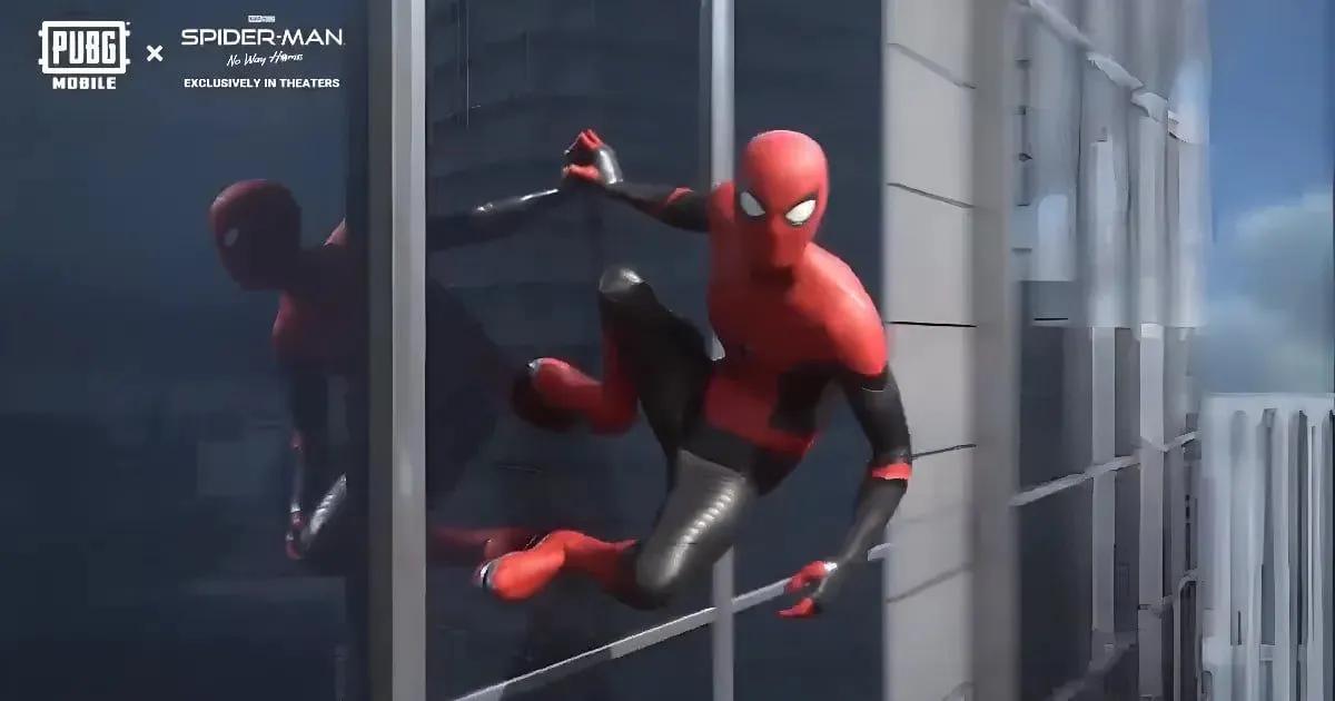 PUBG Mobile x Spider-Man-samarbejdet vender angiveligt tilbage i version 4.5