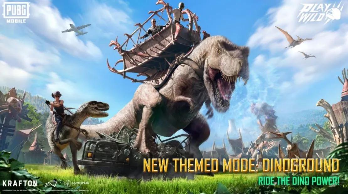 PUBG Mobile lancerer Dinoground-tilstand, der bringer dinosaurer til slagmarken