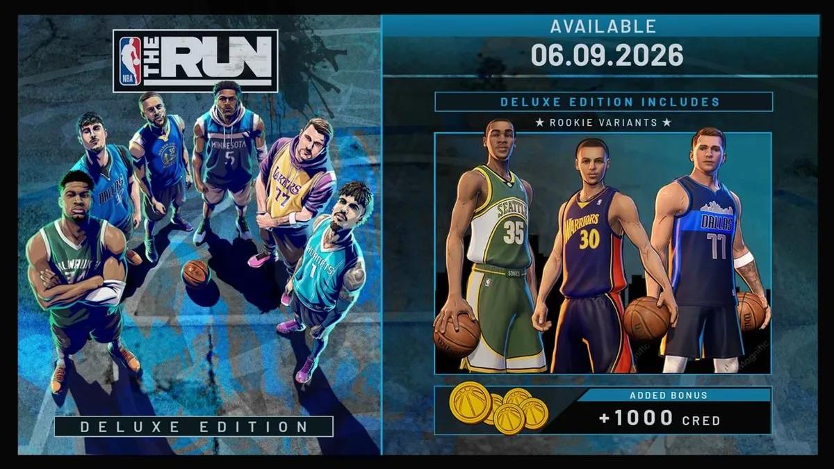 NBA THE RUN officielt udgivet - arkadebasket uden grænser
