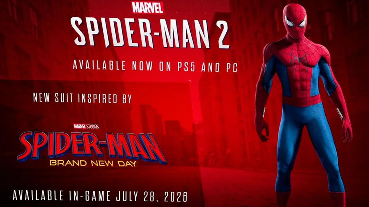 Marvel’s Spider-Man 2 får en ny dragt – dedikeret til Spider-Man: Brand New Day Release