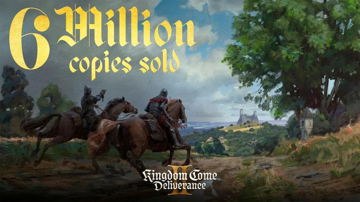 Warhorse Studios annoncerede Kingdom Come: Deliverance solgte 6 millioner eksemplarer