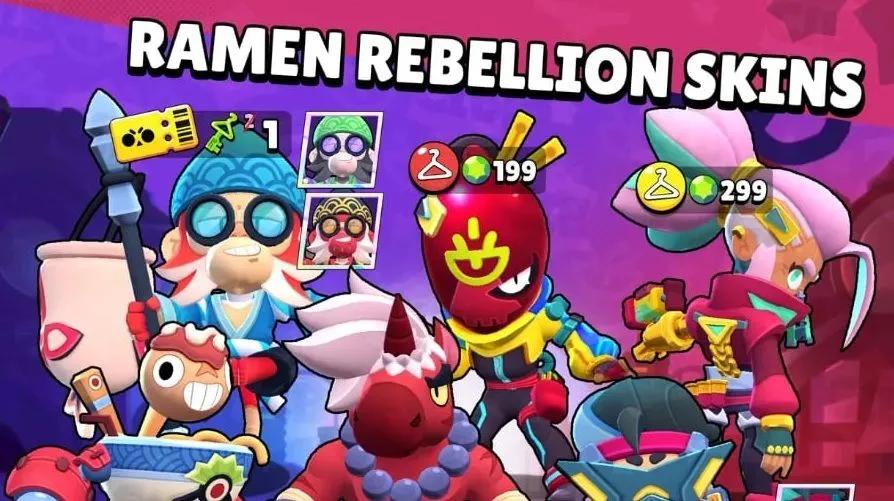Brawl Stars-opdatering 68 afslører over 50 nye skins
