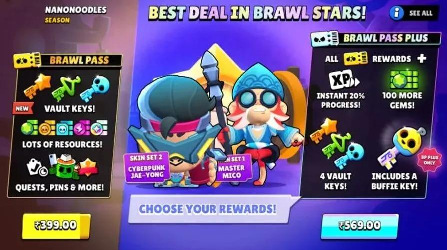 Brawl Stars sæson 52: Brawl Pass-belønningerne er afsløret