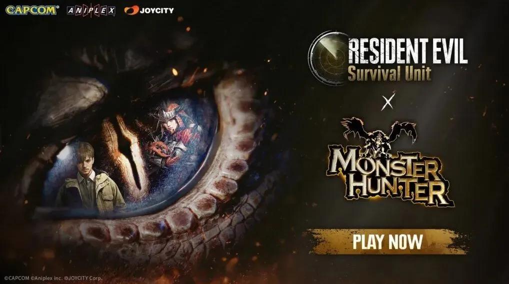 Monster Hunter invaderer Resident Evil Survival Unit i et nyt samarbejde