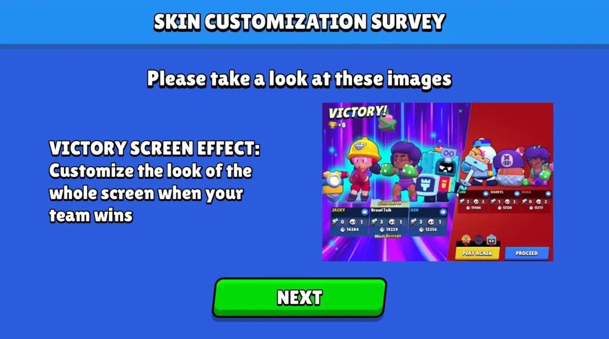 Undersøgelse om Brawl Stars antyder nye funktioner til kosmetisk tilpasning
