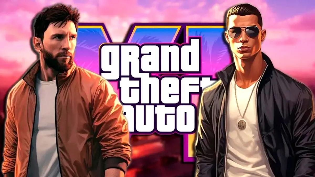 Cristiano Ronaldo, iShowSpeed, Lionel Messi og flere stjerner fra FIFA-verdensmesterskabet 2026 optrådte i fan-kunst til GTA 6