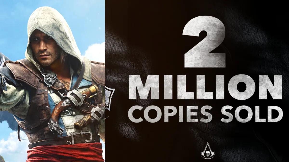Assassin's Creed Black Flag Resynced har solgt to millioner eksemplarer og sat en ny Steam-rekord for serien