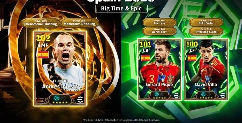 Opdateringen til eFootball 2026 tilføjer »Spain 2010 Epic Pack« og liga-fase 13