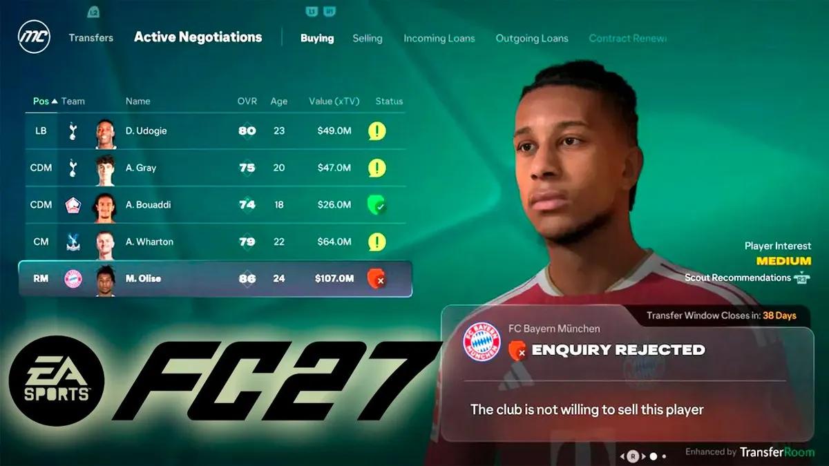 Electronic Arts afslører nye detaljer og forbedringer i EA Sports FC 27 Career Mode