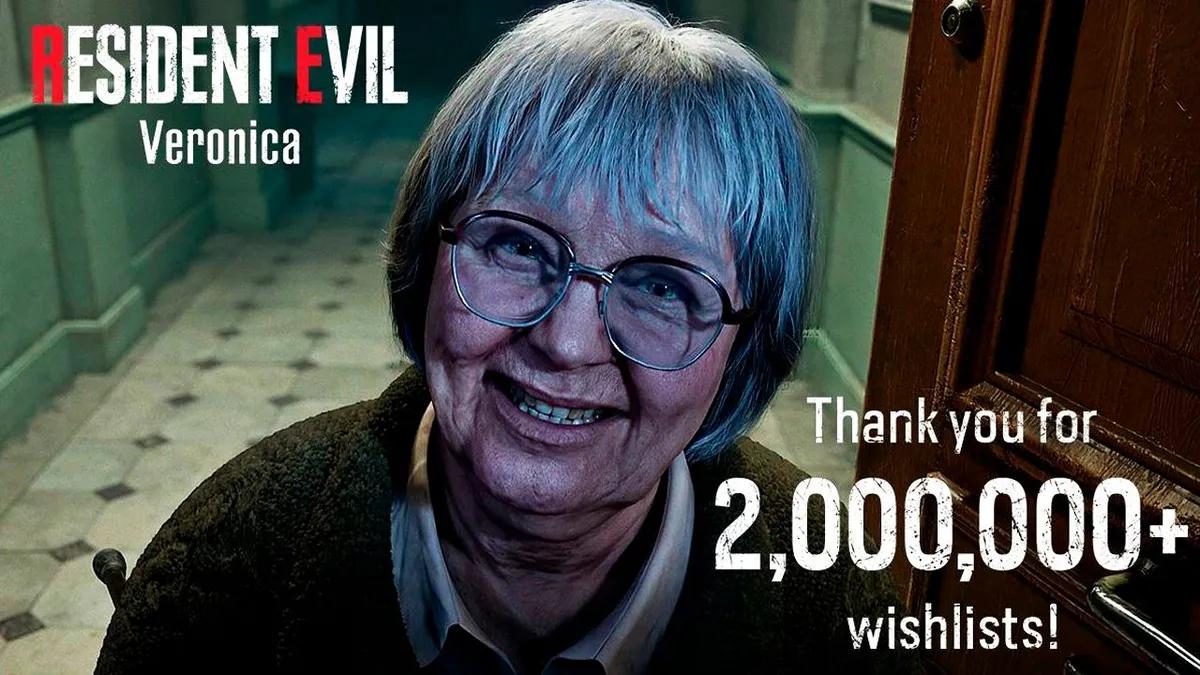 Capcom har oplyst, at »Resident Evil Veronica« er blevet føjet til ønskelister 2 millioner gange