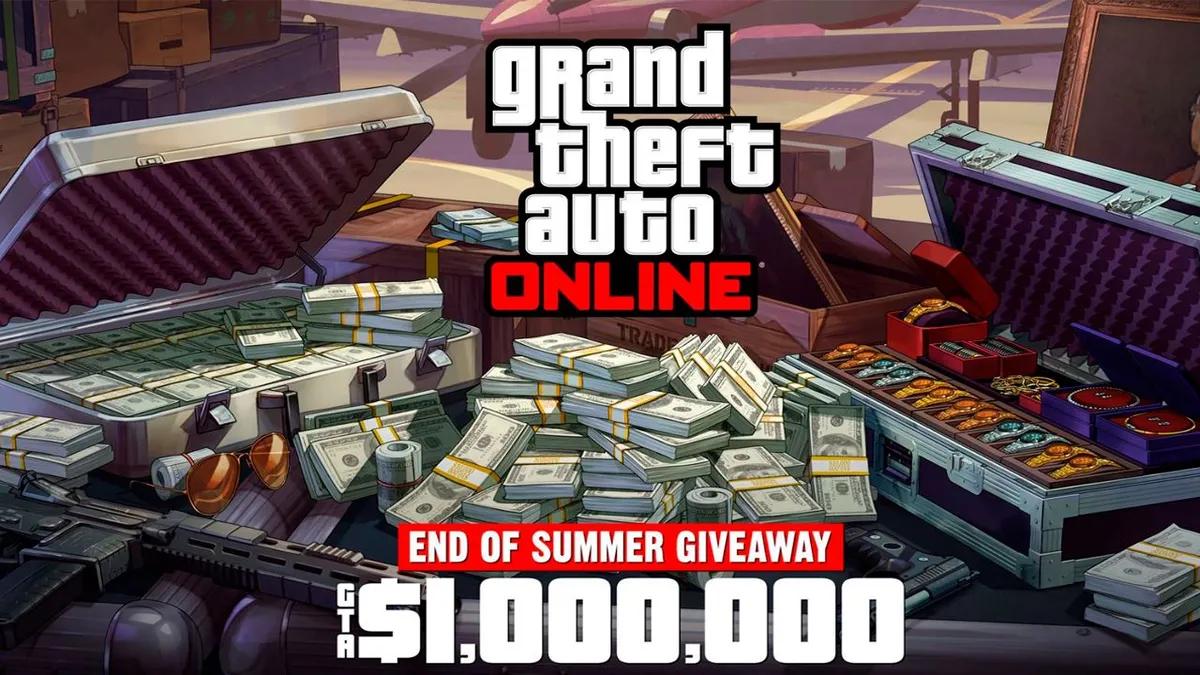 Du kan få en bonus på 1.000.000 GTA$ i GTA Online frem til den 12. august