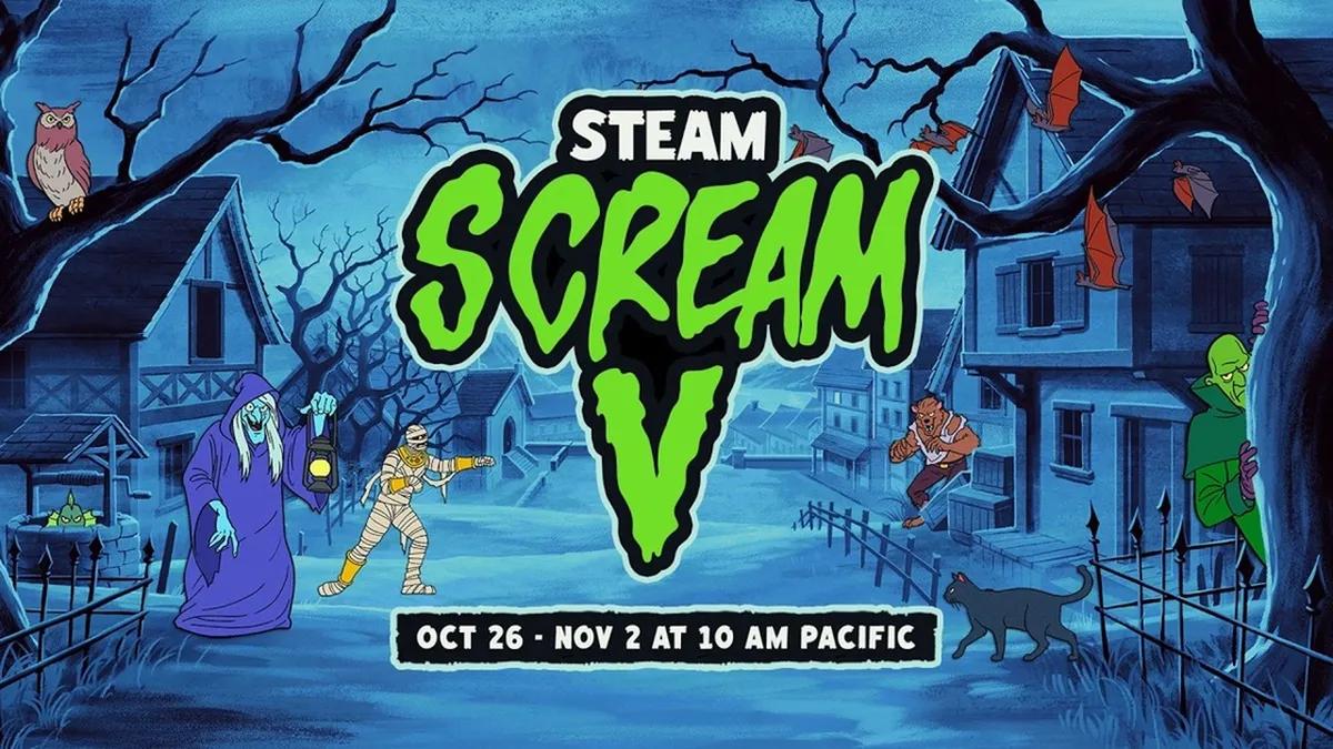 Steam Scream V Halloween-udsalg starter med store rabatter på gyserspil