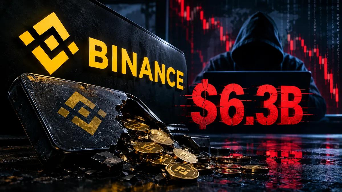 Binance taber 6,3 mia. dollars i det største kryptohack nogensinde