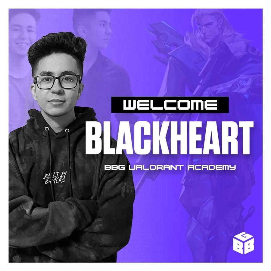 BlackHeart sluttede sig til listen over Built By Gamers Academy