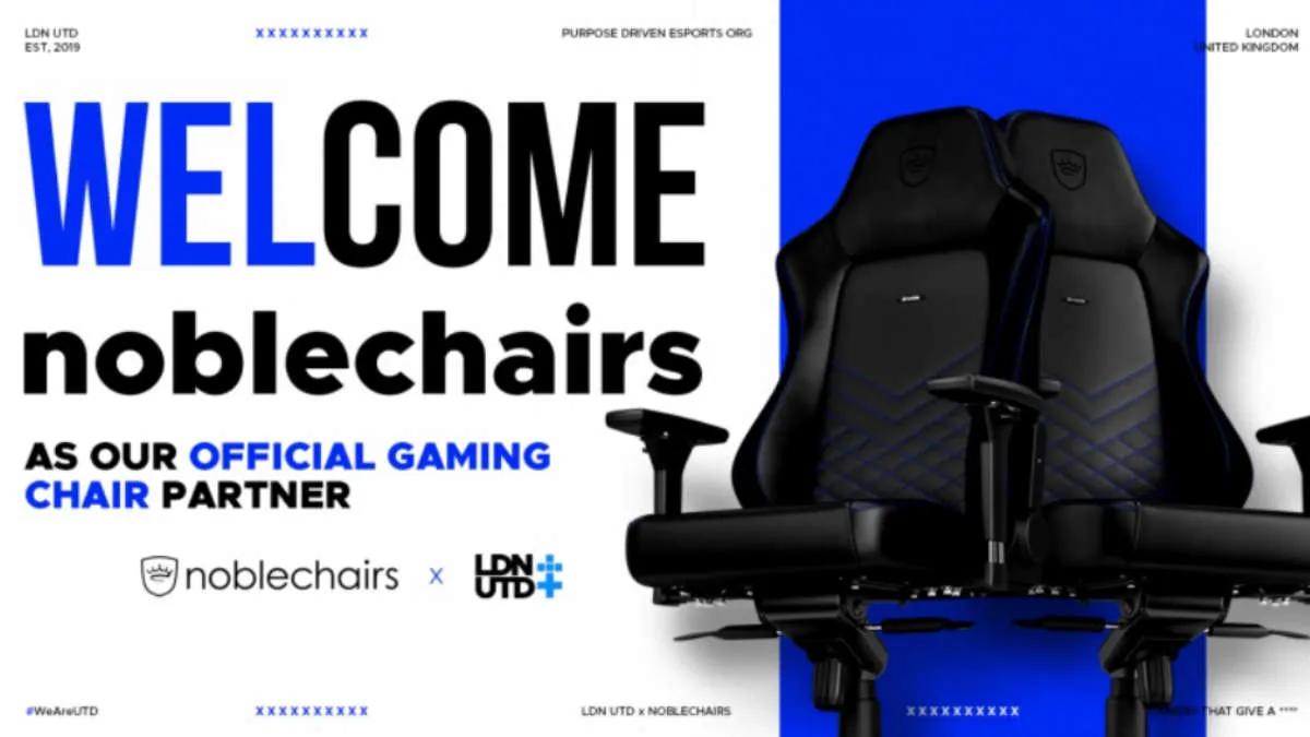 LDN UTD annoncerer partnerskab med noblechairs