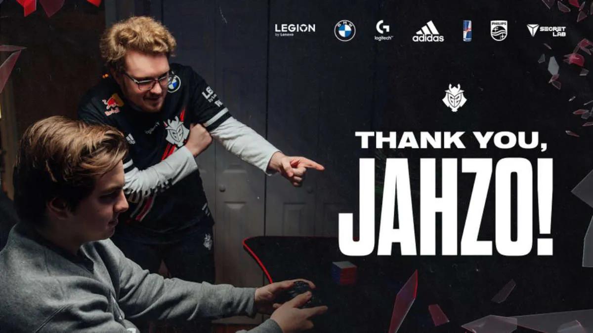 G2 Esports siger farvel til Jahzo