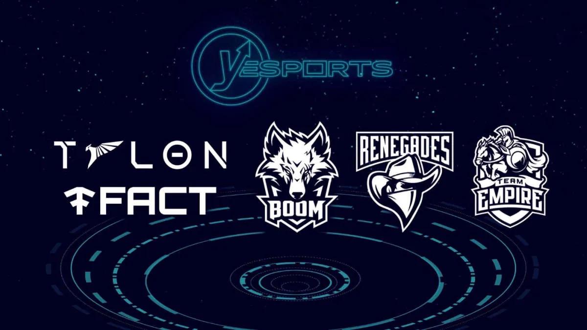 Yesports bliver partner med Team Empire, Renegades, Talon Esports, BOOM Esports og Fact Revolution