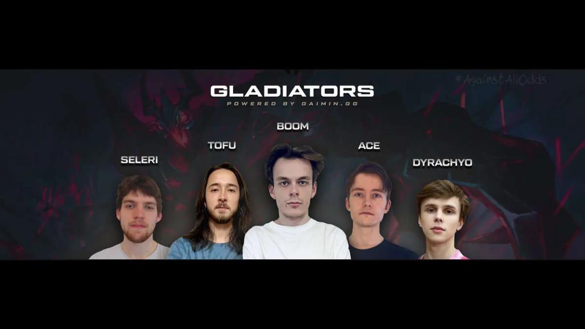 Gaimin Gladiators underskrevet Team Tickles