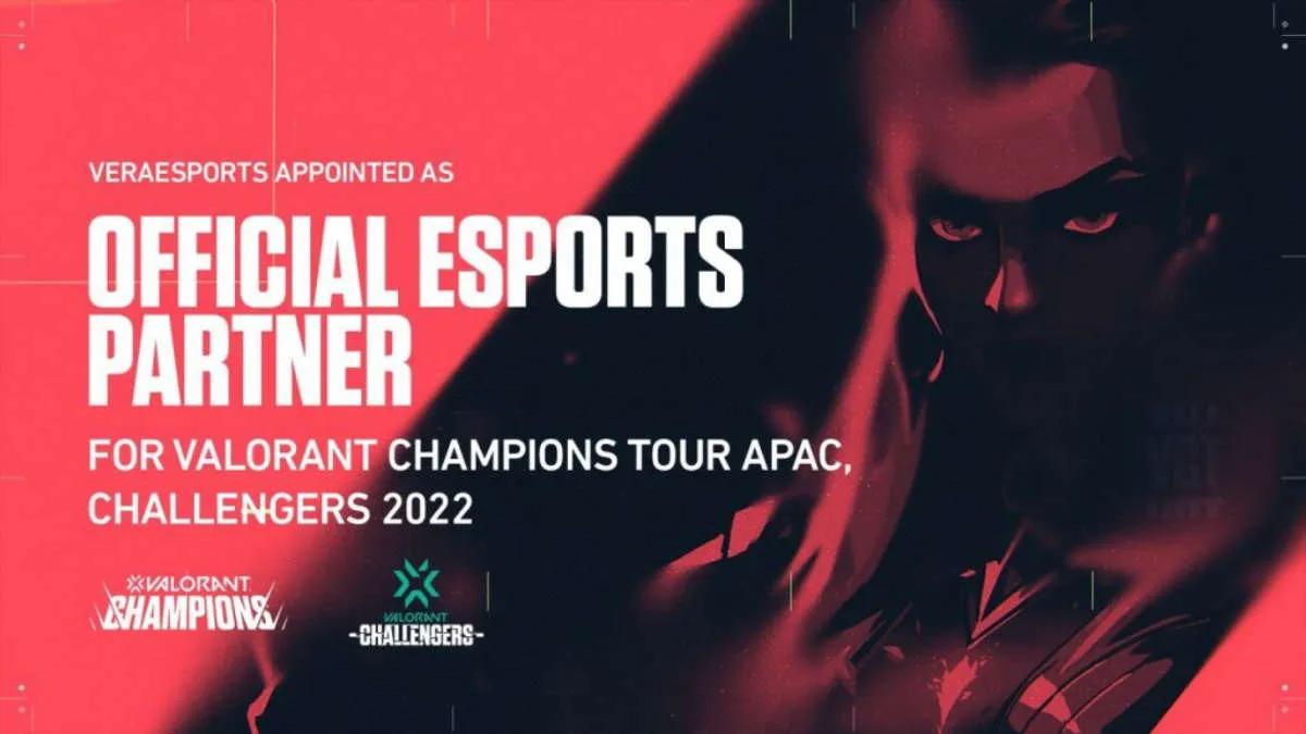 VeraEsports bliver partner af VCT 2022 i regionen APAC