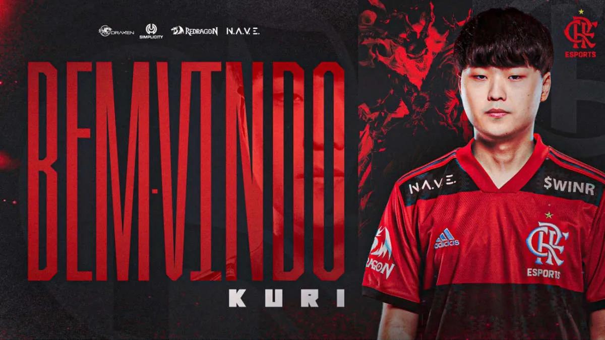 Kuri sluttede sig til Flamengo Esports