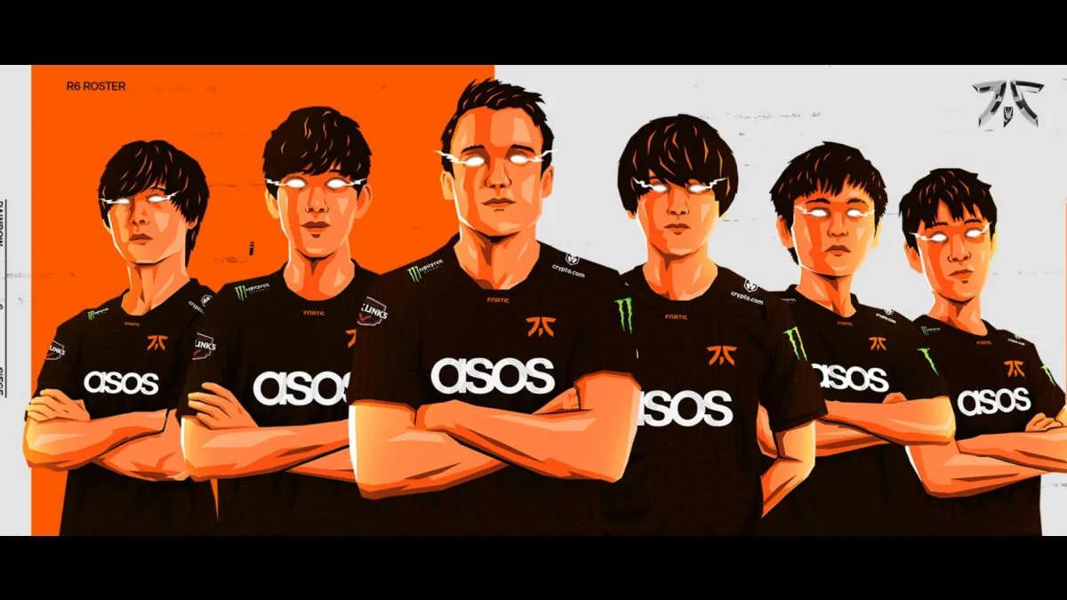 Fnatic afslørede en ny line-up for Rainbow Six