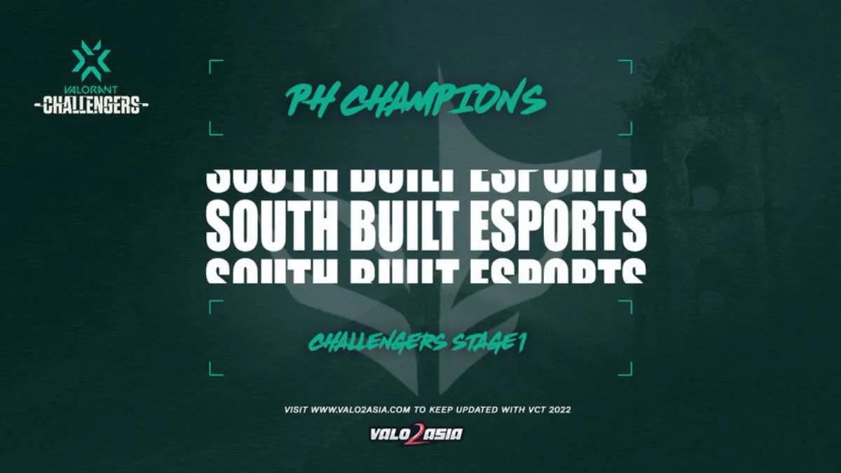 South Built Esports blev vinderen af VALORANT Champions Tour 2022: Philippines Stage 1 Challengers