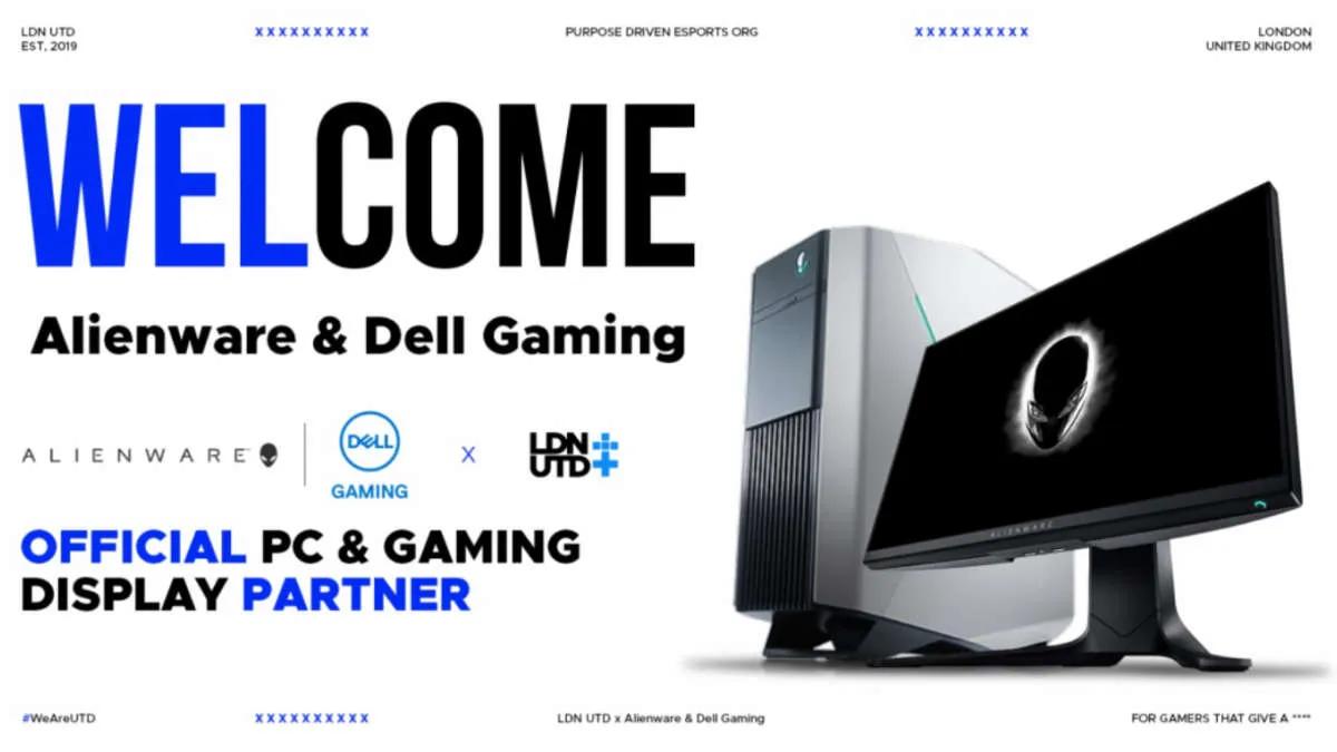 LDN UTD annoncerer partnerskab med Alienware