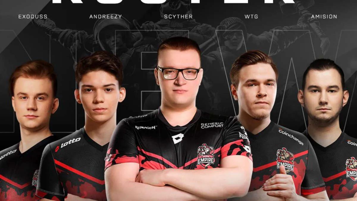 Team Empire godkendte det nye line-up for Rainbow Six