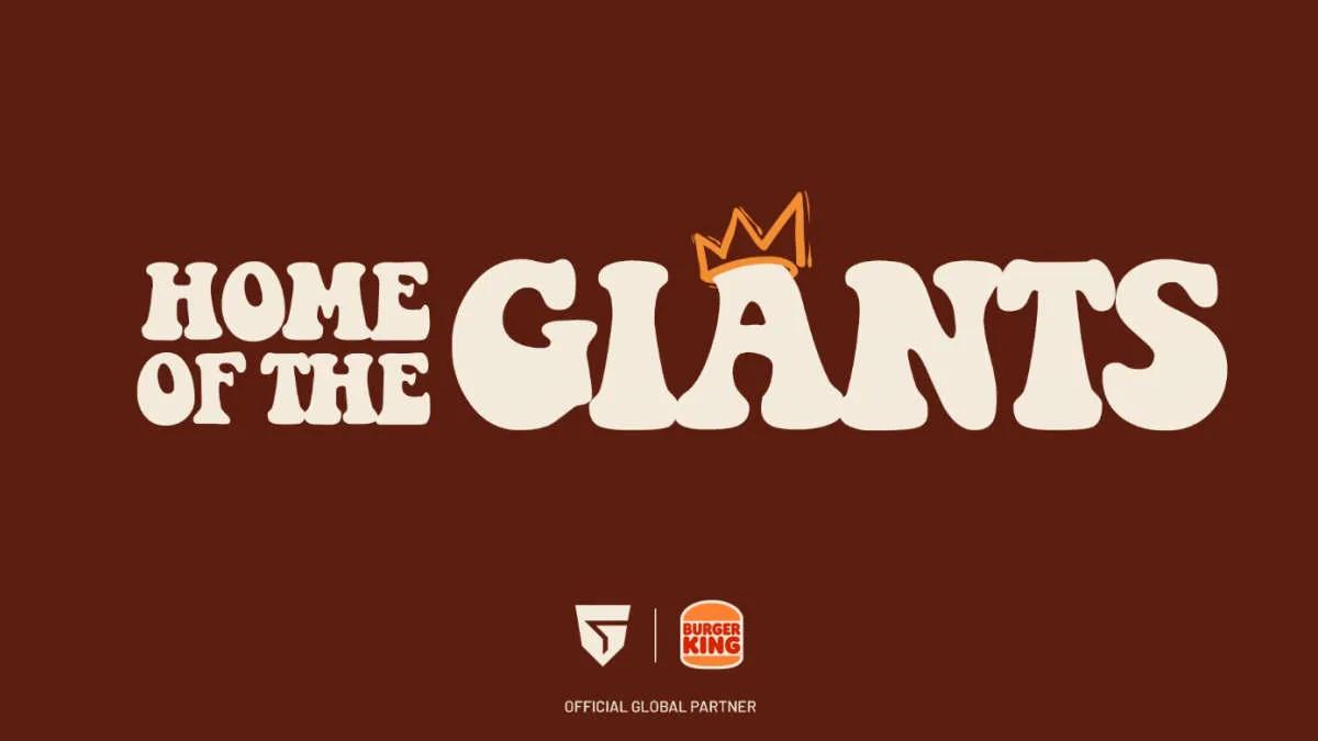 Giants Gaming samarbejder med Burger King Spain