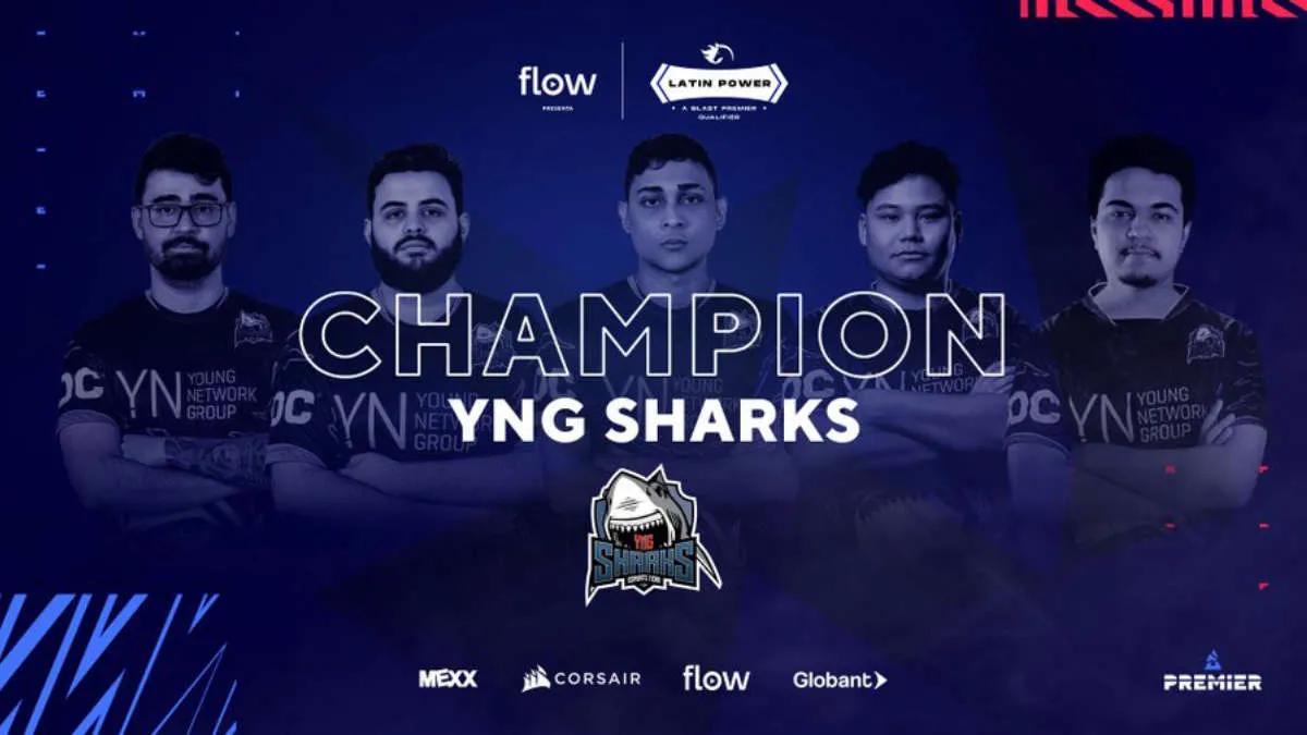 Sharks kvalificeret til BLAST Premier: Spring Showdown 2022