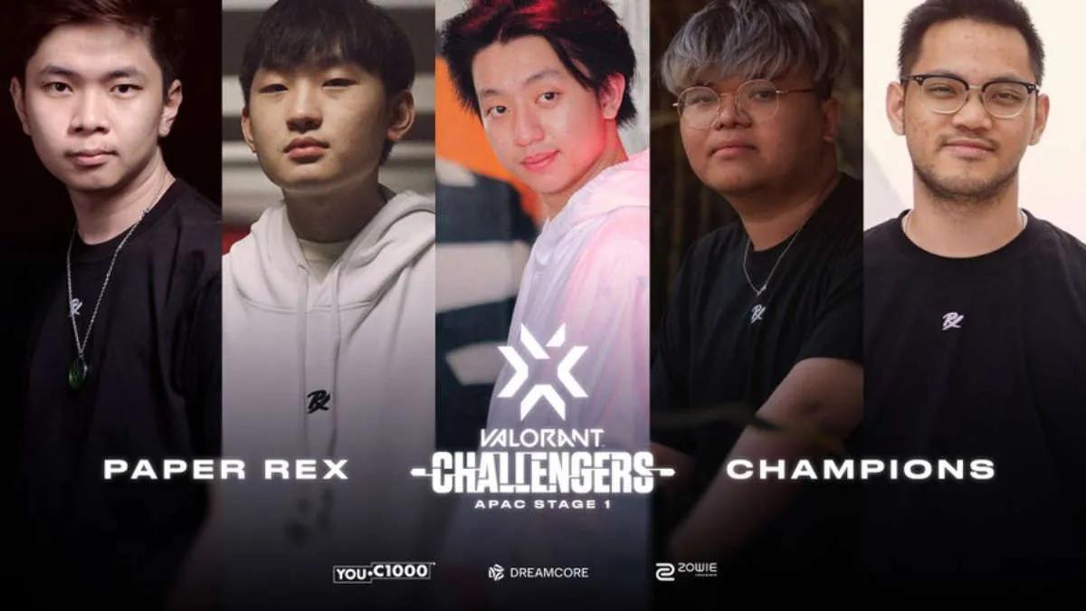 Paper Rex vandt VALORANT Champions Tour 2022: APAC Stage 1 Challengers